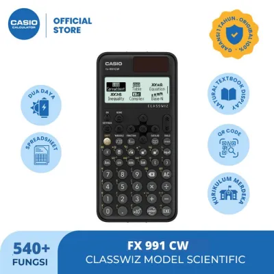 calculator CASIO scientific classwiz fx 991 cw