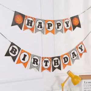Happy Birthday Banner Backdrop Birthday Party Decoration Colorful Paper Flags Birthday Party Decorations Supplies Decor
