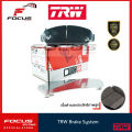 TRW ผ้าดิสเบรกหน้า Honda CRV G3 ปี07-11 เกรด DTEC / ผ้าเบรก ผ้าเบรค / GDB7738DT. 