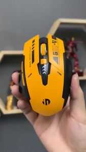 Chuột không dây bluetooth pin sạc SIDOTECH A9 gaming 6 nút bấm hiển thị pin máy tính laptop tablet kết nối Wireless 2.4G