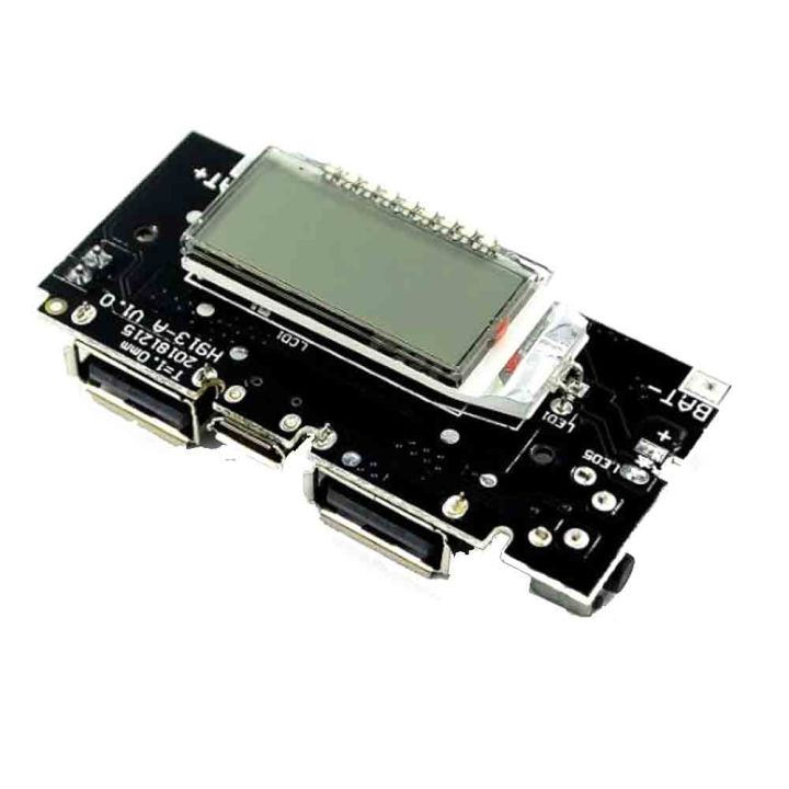 Dual USB 5V 1A 2.1A Mobile Power Bank 18650 Battery Charger PCB Power