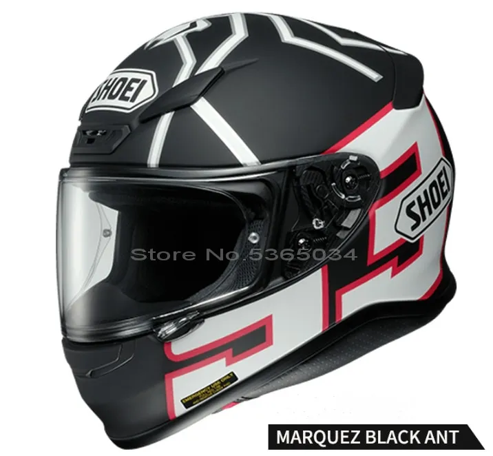 Shoei Helmet Z7 Black Nut Marquez 5 Shoei Helmet Full Face