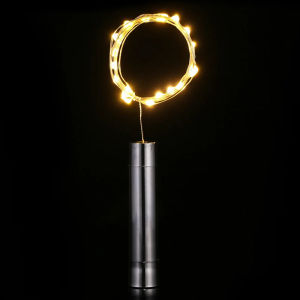 1M 2M Bottle Cork LED String Lights Light Holiday Home Copper Halloween Outdoor Wedding Bedroom Strip Decoration Fairy Garland Battery Wire Party Warm White Cool White Lighting For