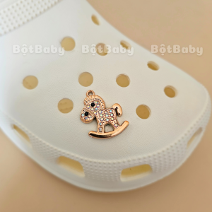 Charm gắn dép sticker sục giả kim mẫu B43