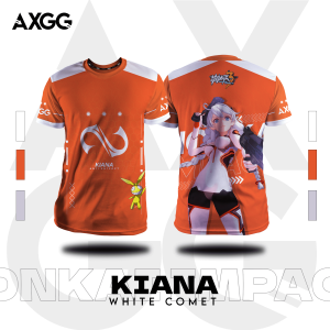 AXGG  Honkai Impact V2 - Kiana Collection  Gaming Shirt
