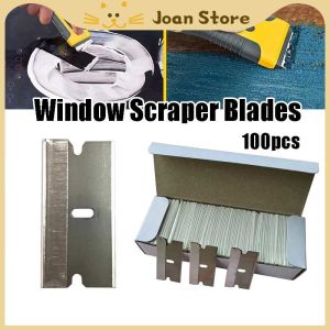 100pc Carbon Steel Single Edge Razor Blade Scraper Blades Fish tank Glass Window
