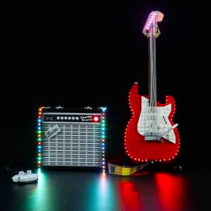 [READY-STOCK] Light Kit 21329 Ideas Fender Stratocaster