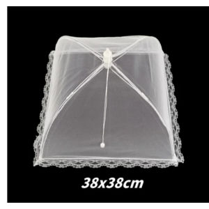 Foldable Food Mesh Cover Anti Mosquito Fly Tent Pop-Up Table Umbrella Picnic Insect-proof Dish Cover