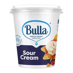 Bulla Premium Sour Cream 35 Percent Milk Fat Content