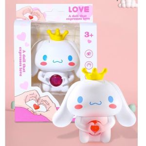 Mainan Boneka I Love You Sanrio Lotso Kuromi Cinamarol LED Night Light Gantungan kunci - ZansenShop