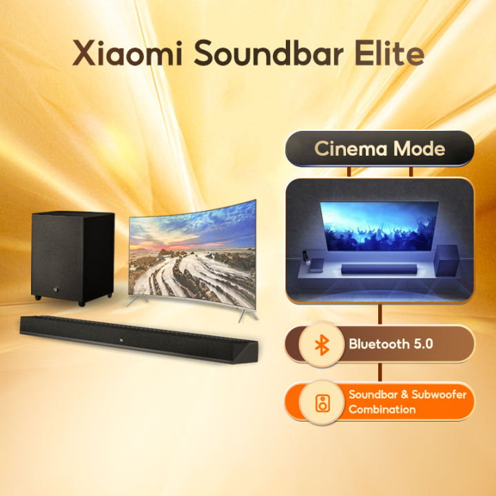Xiaomi TV SoundBar Cinema Edition Bluetooth 5.0 Elite Speaker 100w ...