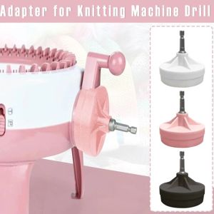 MODERNLUX DIY Knitting Machine Accessories DIY Craft Parts Manual Tool Household Loom  with Hex Drill Steel Bi Knitting Crochet Sewing Machine Parts for Sentro 22/Sentro 40/Sentro 48 Knitting Machine Use