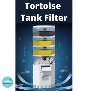 JENECA Turtle tank filter water purification and feces suction mute