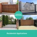 1500Kg 550W Automatic Door Opener Electric Sliding Gate Opener Kit  AC Motor Gate Door Operators Kit With 4 Remote + APP Control. 