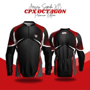 Baju Jersey Sepeda Pria XC Roadbike Lengan Panjang Kaos Sepeda Goes Fullprinting Bahan Milano Premium
