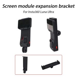 FLYING Quick Release Screen Adapter Bracket Lightweight Stable Remote Control Extension Mount Extension Screen Module Base Clip for Insta360 Luna Ultra Gimbal Camera Accessories