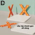 Kệ Để Giày Dép Chữ X Thông Minh Có Thể Tháo Lắp Gấp Gọn - Kệ Nhựa 5 Tầng Cao Cấp Để Đồ Trang Trí Đa Năng Tiện Dụng. 