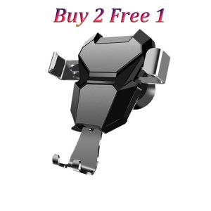 Auto Lock Car Phone Holder 汽车手机支架  Handphone Stand Mobile Adjustable Phone Stand Tempat Letak Fon Kereta Air Vent Clip