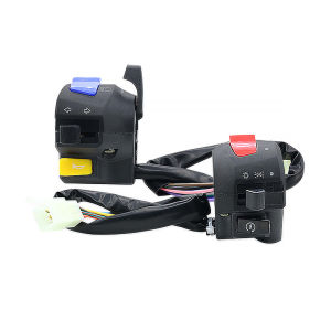2PCS Motorcycle TMX/ALPHA Support Assembly Switch-Left/Right
