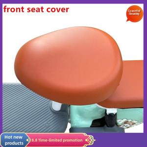 Graceful PU Electric Bicycle Seat Cover Battery Car Bicycle Universal Seat Cover Sun Protection Breathable Soft And Comfortable