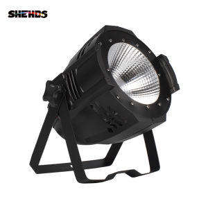 Cheapest Price SHEHDS LED 200W COB Warm Cold White COB Par Light DMX Disco Technology Light Stage Light Party Light Stage Strobe Light For Party Disco Club Pub KTV DJ Can Be Used Without Console Same Day Delivery