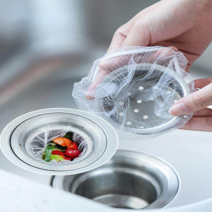 【Free Shipping】30Pcs Filter Net Kitchen Sink Drainage Bag Easy Disposal Prevent Clogs