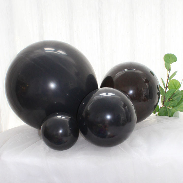 Cod Balloons 🇵🇭🎈COD LM156 Black 5 10 12 18 36inch Latex Balloons Different Sizes ...