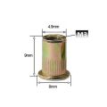 50pcs Mur Rivet Nut Rivnut tanam M3 M4 M5 M6 3mm 4mm 5mm 6mm. 