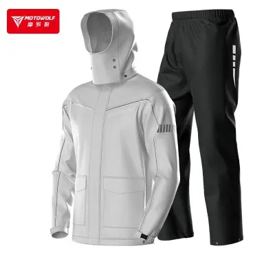 ♦︎✔︎ Motowolf Fully Upgraded Raincoat Waterproof