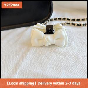 【Local shipping】 2Pcs Cute Bow Princess Small Hair Claw For Women Girls Cute Side Clip Versatile Exquisite Forehead Bangs Hair Clip Gifts