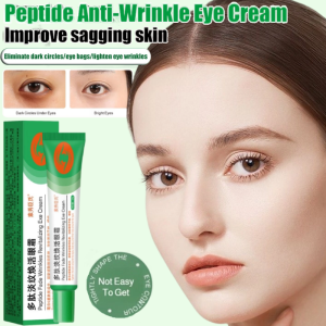 Small Green Tube Polypeptide Revitalizing Eye Cream Moisturizing Anti-Wrinkle Firming Caffeine Brightening Eye Cream