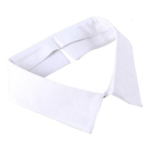 Faux Collar False Lapel Detachable Blouse Mini Dickey Black White Button Choker Necklace Half Shirts for Women Girls