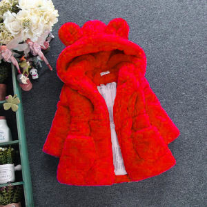 Jaket Bayi Bulu/ Jaket Anak Cewek LYME/ Hoodie Bayi Bulu Halus JK17