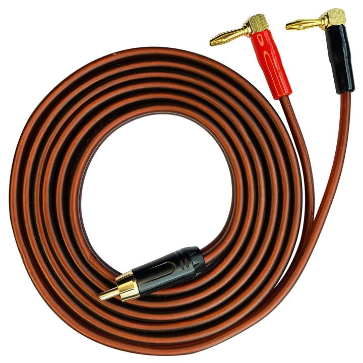 Cavi Altoparlante HiFi Con Spine Banana - Cavi Audio OFC Placcati Argento Per Impianti Home Cinema E Stereo