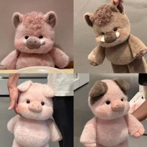 SIERWU Cute Pig Stuffed Animal Plush Pillow Soft Emotional Support Plush Toy  Design 17.7inch Plush Pillow