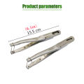 U/V Shaped Pig Ear Notcher Ear Tong Stainless Steel Clamp Ear Punch Pliers for Pig Goat Cattle. 