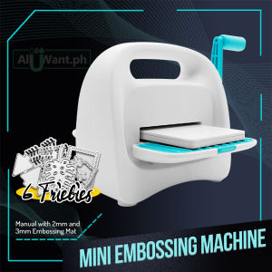 All U Want - Small Mini Hand cranked Embossing Machine Manual – DIY Crafting Tool