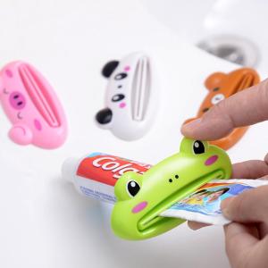 Bathroom Tube Squeezer Easy Cartoon Toothpaste Dispenser Rolling Holder