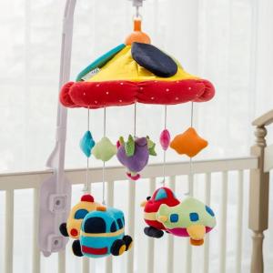 Infant Rattle Toy 0-12 Months Crib Hanging Music Box With Toy Bracket Bed Bell Car Seat Toy For Newborn Boy And Girl Gifts ﻿New