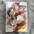 Genshin Impact Notebook Kirara Ganyu Nahida Dehya Yae Miko Shogun Raiden | FROST TEE. 