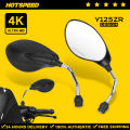 HOTSPPED Side Mirror for Motorcycle YAMAHA Y125ZR Ultra Clear Lens No Grade V2 Mio i 125 Sporty HD Lens. 