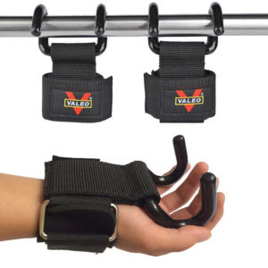 Dây kéo lưng có gắn móc Móc kéo tạ Lifting Straps Chính hãng VALEO - Hỗ trợ kéo xà tập lưng (1 Đôi) Dây Kéo Lưng Đen Đỏ 1 Đôi - Lazada