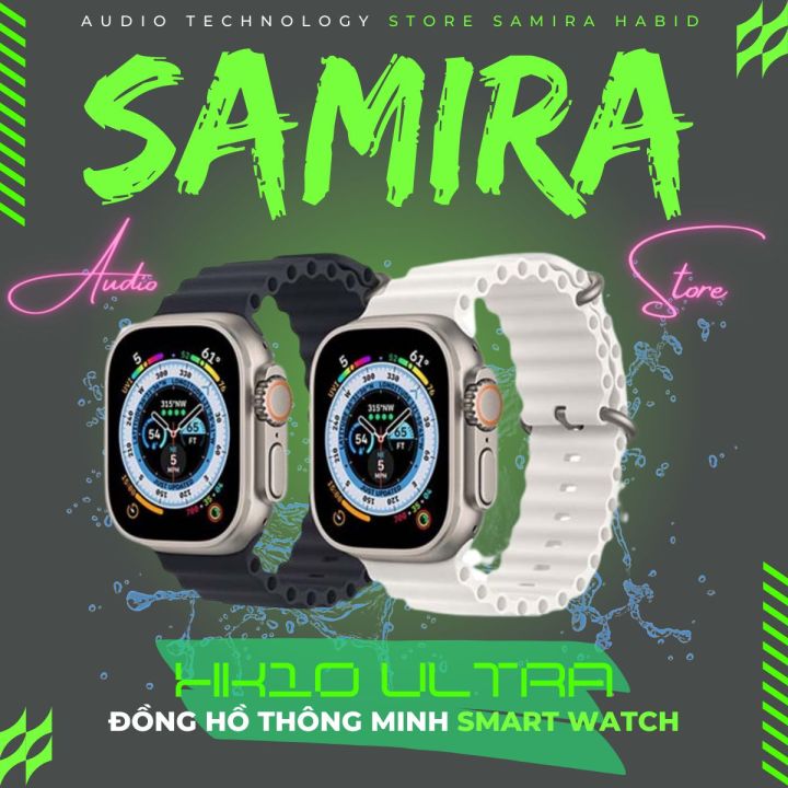 { Siêu Phẩm } Đồng hồ thông minh smart watch Hk10 Ultra viền Titan 45mm ...