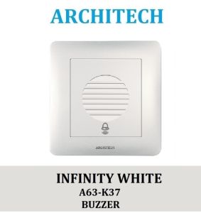 ARCHITECH INFINITY A69-K37 WHITE Doorbell 1W Buzzer SAKLAR