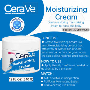 Cerave Moisturising Cream 340g & Moisturising Lotion 236 ml