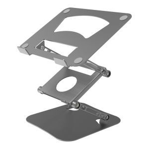 Univeral Metal Folding Laptop Stand Portable Laptop Riser Holder Tablet Notebook Stand for MacBook Air Pro iPad Computer Stand