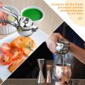 Stainless Steel Lemon Squeezer Hand Press Citrus Juicer Manual Lemon Juicer Lemon Manual Press Juicers Lime Squeezer for Kitchen Outdoor. 