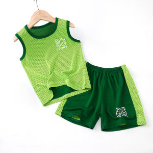 Kids High Quality Quick-Drying Sports Suit Outdoor Summer Short-Sleeved for Kids Boys and Girls 3-10 Years Old