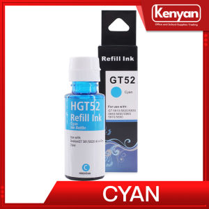 GT51/GT52 70ml Refill Dye Ink Compatible with Premium Inkjet Printers Stickers for Label Printing Photo Paper Card