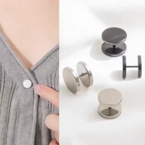 [Anti-Slip Turnbuckle] Minimalist Brooch Accessories Cardigan Sweater Fixed Pin Neckline Anti-Exposure Buckle Korean Version Turnbuckle Sweat